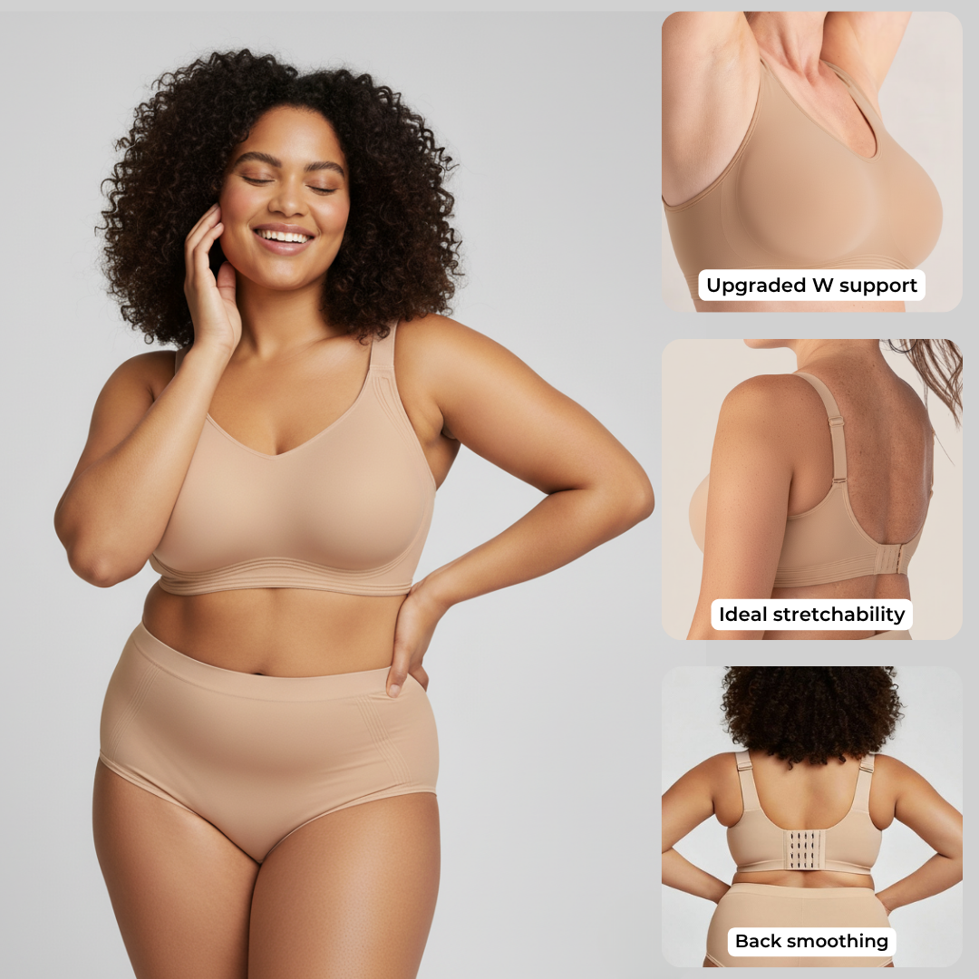 Shaper Wireless Bra for Large Busts